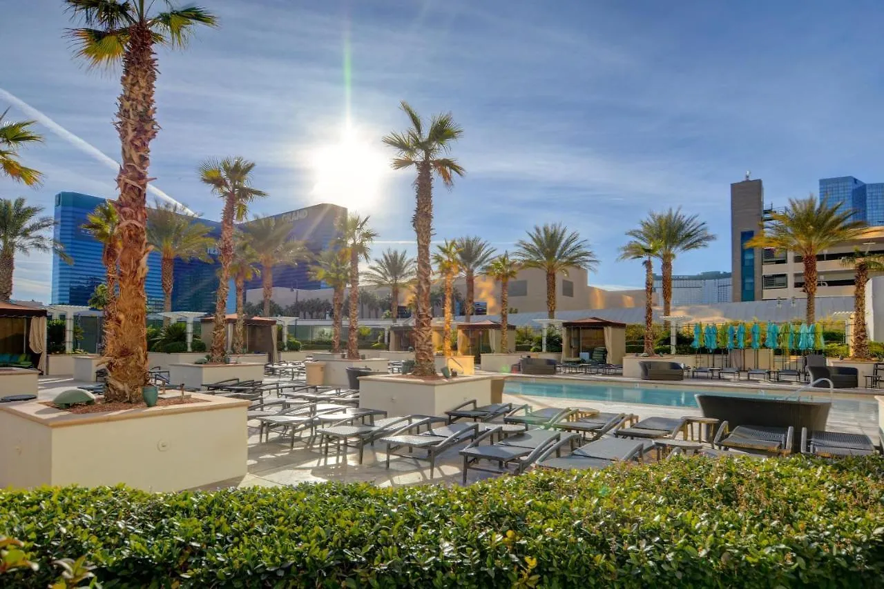 Mgm Signature-03-821 1Br2Ba F1 Strip View Balcony Las Vegas Semesterbostad
