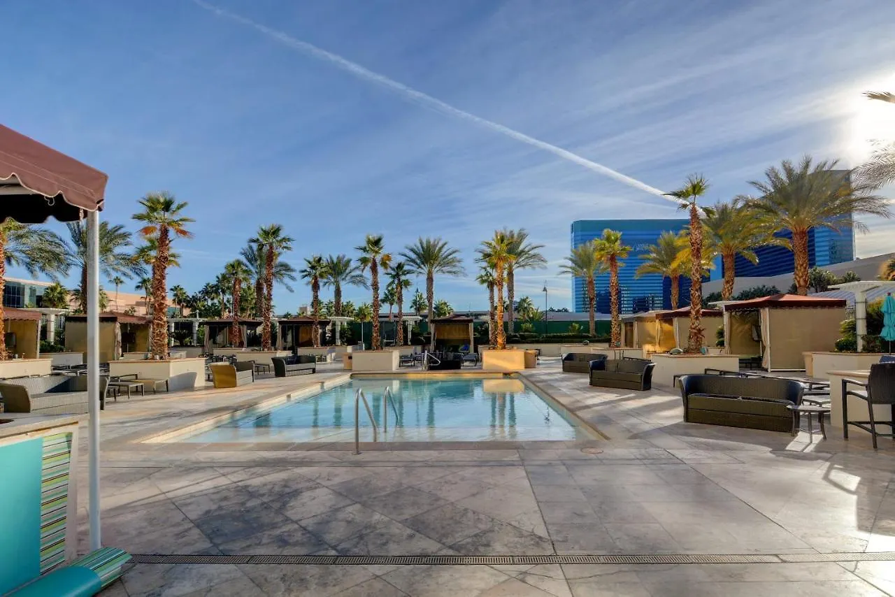 Mgm Signature-03-821 1Br2Ba F1 Strip View Balcony Las Vegas